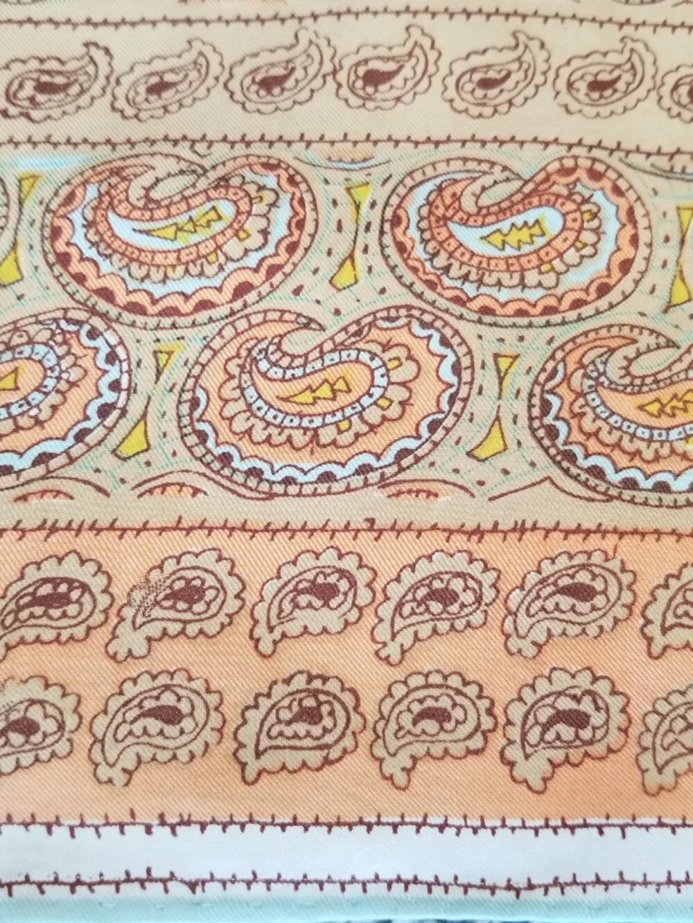 1960s Vera Silk Scarf 22